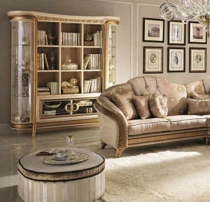 Büro Bicherregal Akteschaf Luxus Miwwelen Stil Antik Schaf arredoclassic