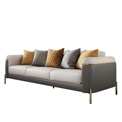 Sofasett 321 Sëtzer Set Design Sofa Polster Couchen Canapé Modern Dësch Nei