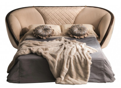 Sofa 3 Sëtzer Schlofssofa Designer Sofa mat Bettfunktion + Bettkëscht Couch NEI