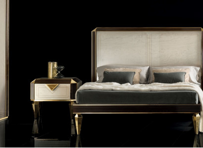 Bett 2x Nuetsdësch 3tlg. Schlofzëmmer Better Luxus 180x200 Zëmmer arredoclassic