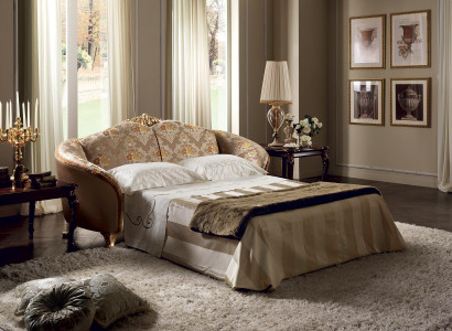 arredoclassic™ 3-Sëtz Sofa Canapé Polstersofa Couche-Schlofsofa Bettfunktion Neukonstruktioun