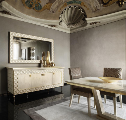 Iessen Dësch Konferenz Dësch Dësch XXL Rokoko Barock Jugendstil kinneklech Luxus