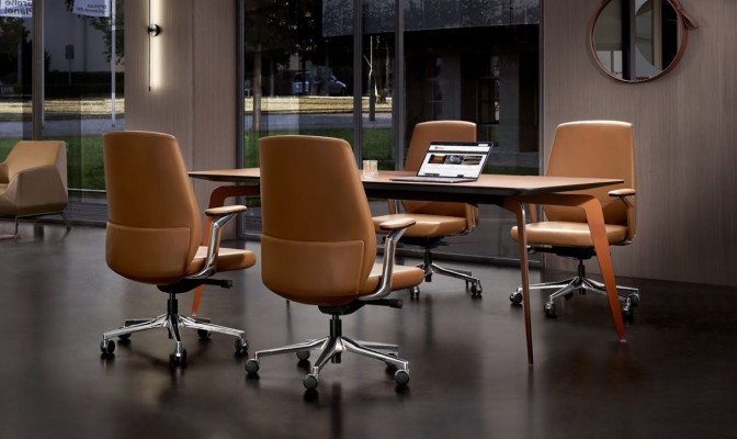 Büro Konferenztësch Dëscher Holz Iesszëmmer Bespriechungs Dësch 220x102