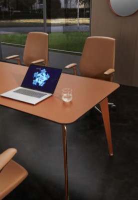 Büro Konferenztësch Dëscher Holz Iesszëmmer Bespriechungs Dësch 220x102