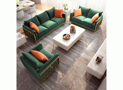 Sofa Lieder Couch Polster Sëtz 3+2+1 Sëtzer Garnitur Design Couchen Sofen