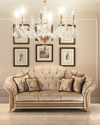 Schlofzofa Sofa 3-Sëtzer Grouss Bettfunktion Schlofzofen Sofaen Couchen arredoclassic
