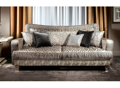 Design Sofa, Canapé, Polster Sofas, Canapéën, Sëtz Garnitur 3-Sëtz Arredoclassic