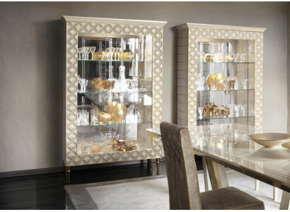 VITRIN, Schaf, Glasschaf, Designer Miwwelen, Dekoratioun, Rokoko, Barock, Jugendstil