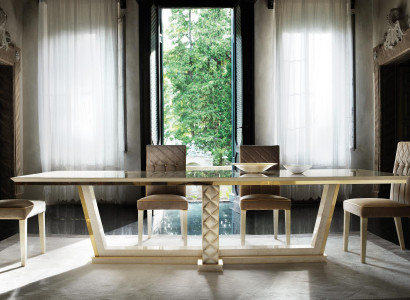 8 Still Iesszëmmer Stull Rokoko Barock Jugendstil kinneklech Luxus Miwwelen