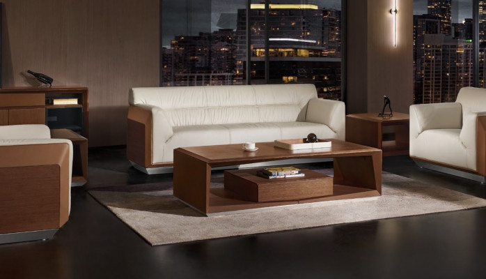 Designer Modern Couchtisch Bäizëtztësch Sofa Wunnzëmmer Dësch Büro