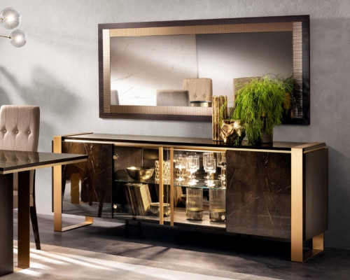 Kommod Sideboard Kommoden Sideboards Wunnzëmmer Barock Anrichter Spigel Nei