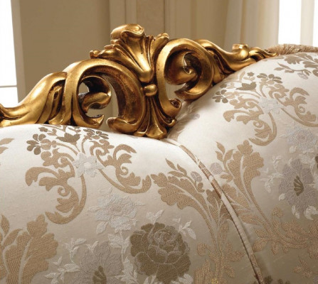 Klassesch 2-Sëtzer Canapé Polstersofa Sëtz Canapéë Italieneschen Design arredoclassic