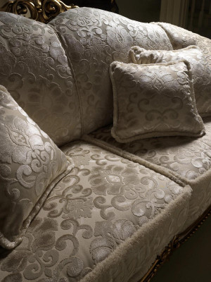 Sofa 2 Sëtzer Luxus Designer Couch Neit Sofa Luxus Polstersoffen Zweisëtzer Miwwelen