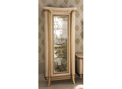 VITRINE Schaf Glieserschaf Designer Miwwelen Barock Rokoko Jugendstil