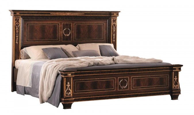Schlofkummer Hotel Better Duebel Bett Design Holz 180x200cm Miwwelen arredoclassic