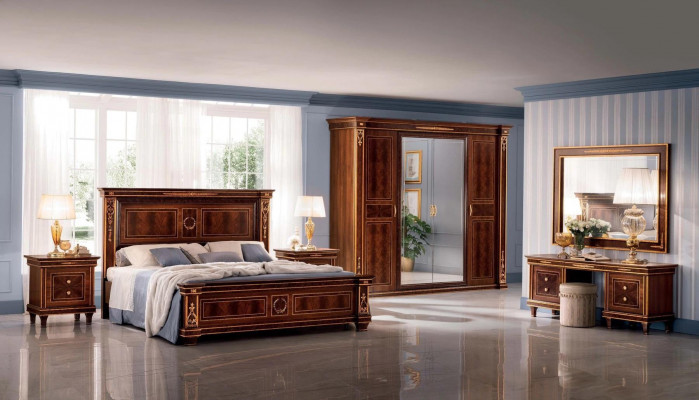 Schlofkummer Hotel Better Duebel Bett Design Holz 180x200cm Miwwelen arredoclassic