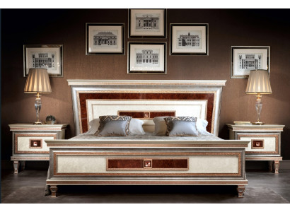 Bett Këssen Design Duebel Hotel Bett Schlofzëmmer 180x200cm arredoclassic