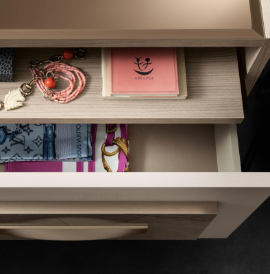Bett 2x Nuetsdësch 3-delige Schlofzëmmer Set Miwwelen Modern Luxus Better arredoclassic