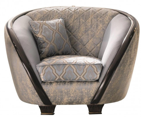 Design Sëtz Stoff Canapé Sofa Polster Sofae Sëtz Fernseh 1 Sëtz arredoclassic
