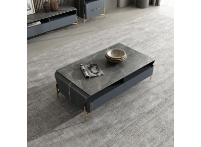Couchtisch Sideboard 2tlg Wunnzëmmer Dësch Lowboard Miwwelen Schafwänn