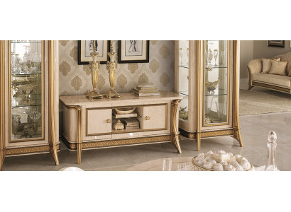 Design Regaler rtv Säitendësch Télévisiounsmauer Déift Board Luxus Schaf Kommode Regal