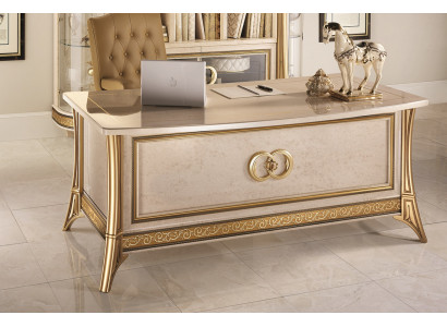 Luxus Schreifdësch Bureau Büro Office Antik Stil Rokoko Barock Schreifdëscher Nei