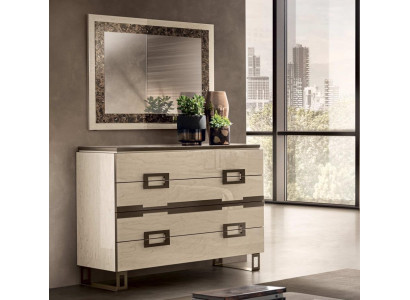 Set Kommode Spigel Holz Kommoden Kommodeschaf Design Modern Grupp Miwwelen