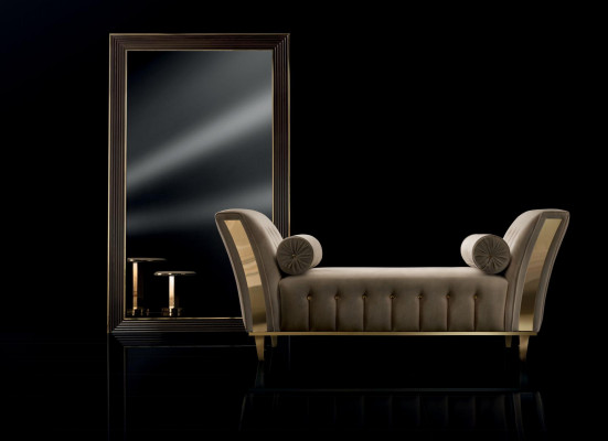 Salon Canapé Wunnzëmmer Stoffe Couchen Chaise Longue Sëtzpolster arredoclassic
