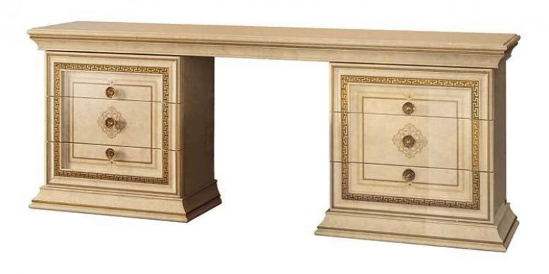 Schminktisch Kommode Konsolen Dëscher Schlofkummer Dësch Holz Miwwelen arredoclassic