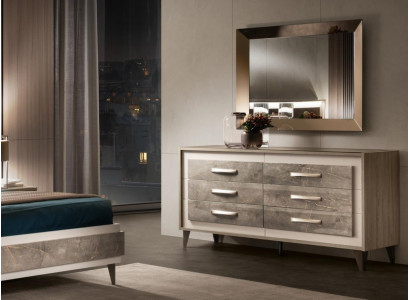 Kommodeschaf Spigel Design Miwwel Miwwel Garderob 2-Stéck Set arredoclassic