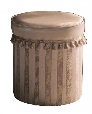 Design Hocker Design Polster Ottoman Fousshocker Sëtz Textil Chaise Lounge Pufa