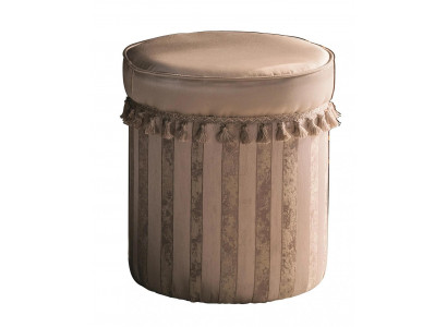 Design Hocker Design Polster Ottoman Fousshocker Sëtz Textil Chaise Lounge Pufa