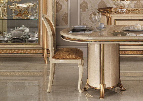 Sëtz Still 1x Iesszëmmer Lounge Gepolsterte Still arredoclassic Fernseh Fauteuil