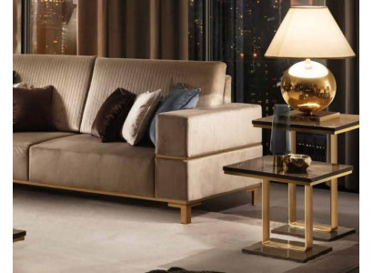 Edle Designer-Soffatafel Bäistellësch Sofa Wunnzëmmer Dësch Dëscher Edelstol