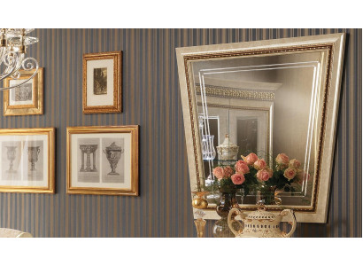 Klassesche Design-Spigel Mauer-Spigel Barock Rokoko Miwwele Kader arredoclassic