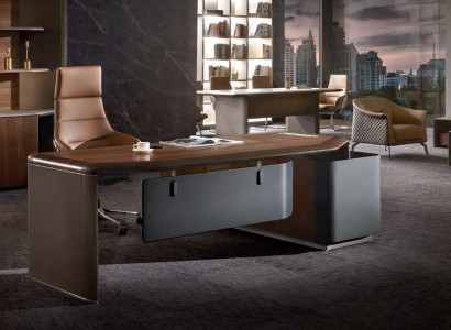 Schreifdësch Design Büro Miwwelen Ariichtung Dësch Chef Boss Eckdëscher