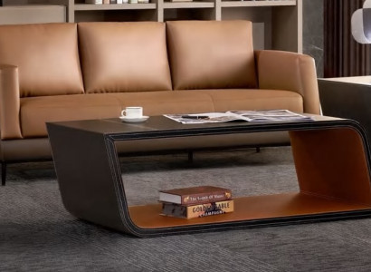 Design Couchtisch Kaffisdësch Säitentäsch Design Dësch Wunnzëmmertësch