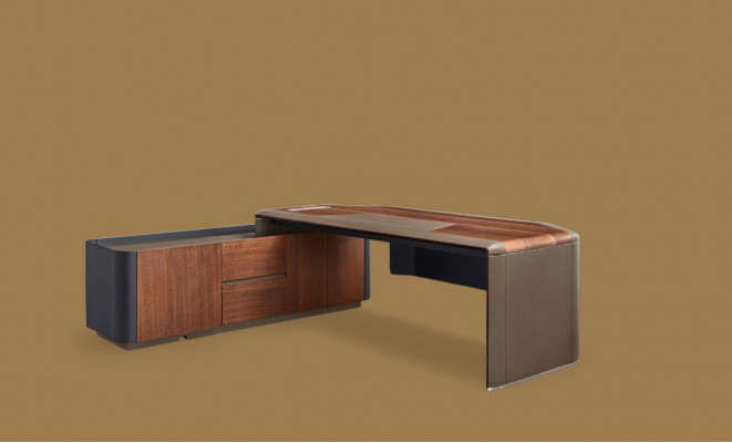 Schreifdësch Design Büro Miwwelen Ariichtung Dësch Chef Boss Eckdëscher