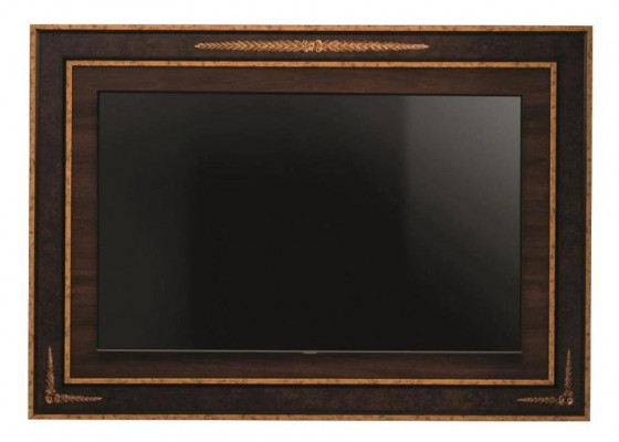 TV-Mauerpaneelverkleedung Holz Barock Luxus RTV Wunnzëmmermauer Fernsehmiwwel