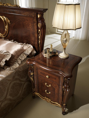 Nuetsdësch Konsole Nuetsdëscher Schiefdësch Schlofzëmmer Design arredoclassic