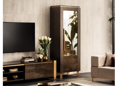Vitrine Holzschaf Klassesch Vitrinen Holzschief Design Wunnzëmmer Miwwelen