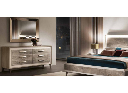 Designer Kommode Sideboard Anrichte Regal Wunnzëmmer Luxus