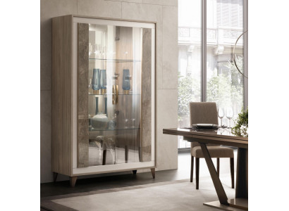 Sideboard Luxus Schaufenster Vitrin Glas Schaf Modern Stil Italienesch Miwwelstécker