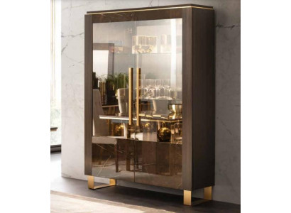 Glasvitrine Vitrine Vitrinnen Luxus Schaf Holz Stil Glas Regal Schiefen