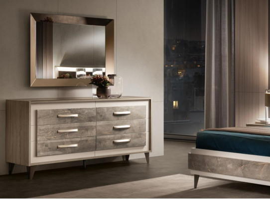 Kommode mat 6 Schiefen Sideboard Anrichte Schaf Anrichte Kommoden arredoclassic