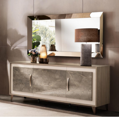 arredoclassic Kommod Anrichte Side Low Board Schaf Wunnzëmmer Regal Luxus