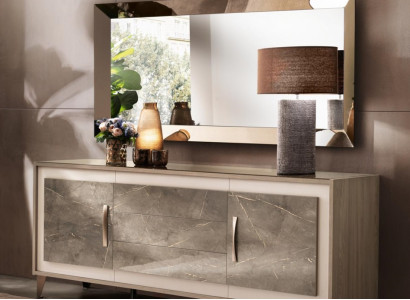 arredoclassic Kommod Anrichte Side Low Board Schaf Wunnzëmmer Regal Luxus