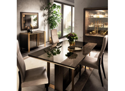 Designer Iessdësch Design Dësch Holz Iesszëmmer Wunnzëmmer klassesch 160x90 cm Nei