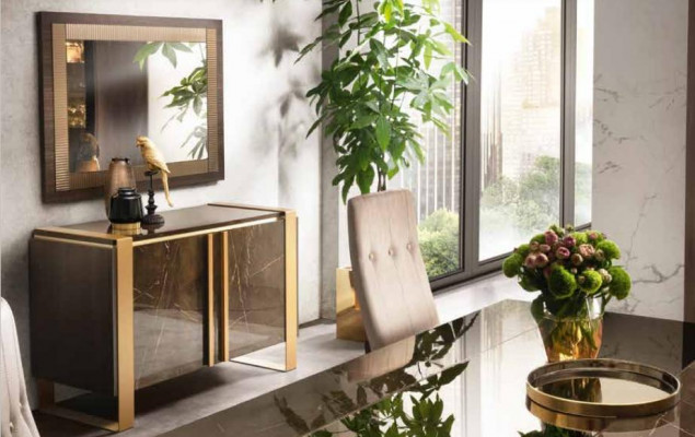 Kommode Designer Sideboard Side Low Board Schaf Wunnzëmmer Dekor Regal