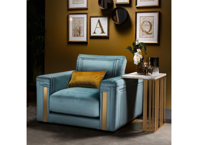 Club Lounge Design Lehnstull gepolstert Sofa Fernsehsessel Blo Arredoclassic